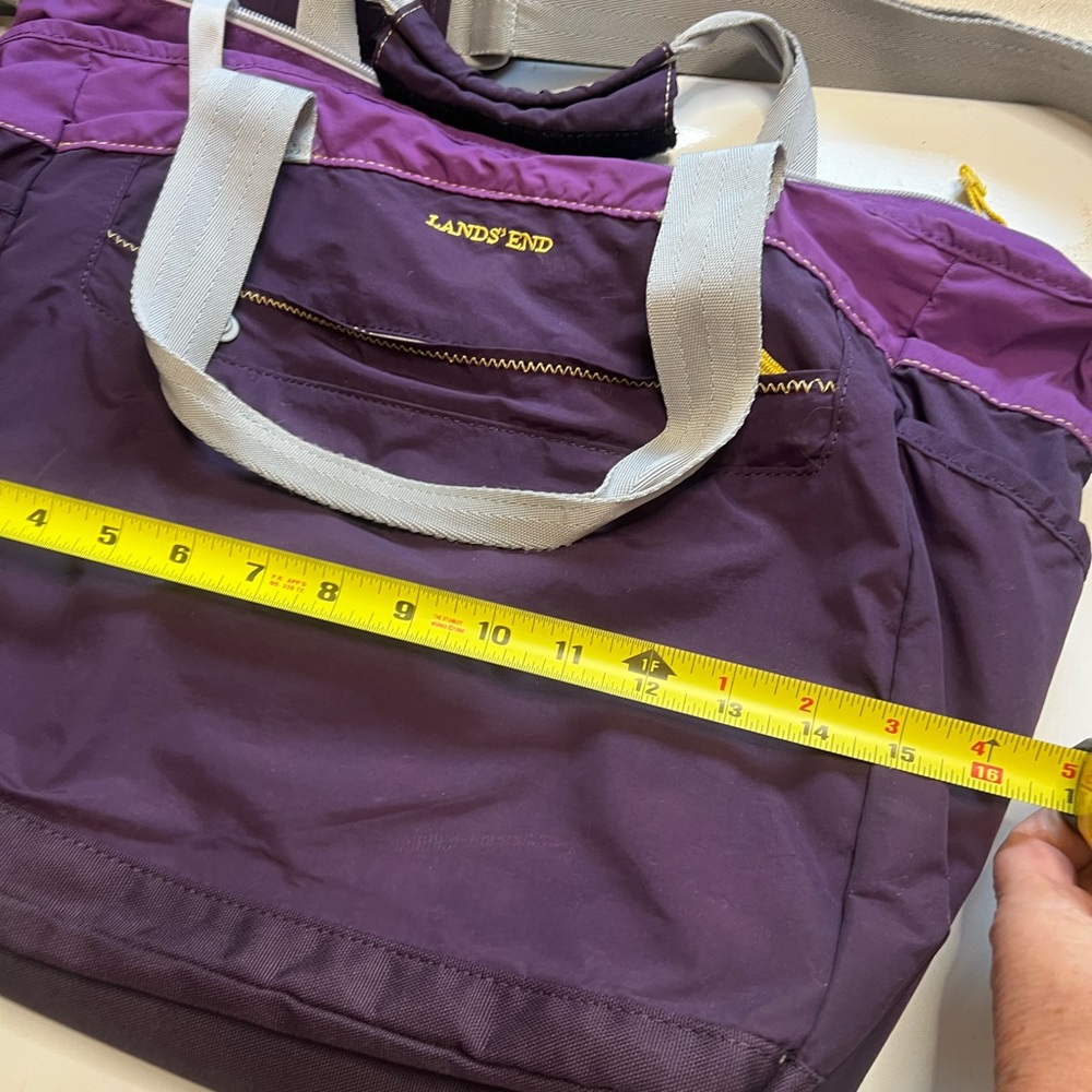 Lands' End Purple Women’s Tote Bag